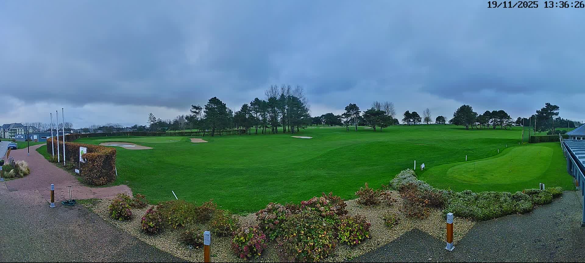 Golf de Dieppe Golf Pourville Court Live Cam - Dieppe, Seine-Maritime, Normandie, France
