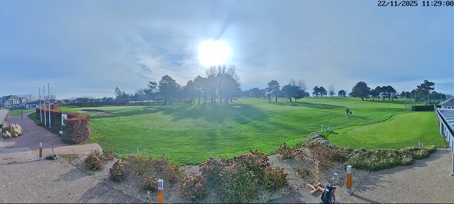 Golf de Dieppe Golf Pourville Court Live Cam - Dieppe, Seine-Maritime, Normandie, France