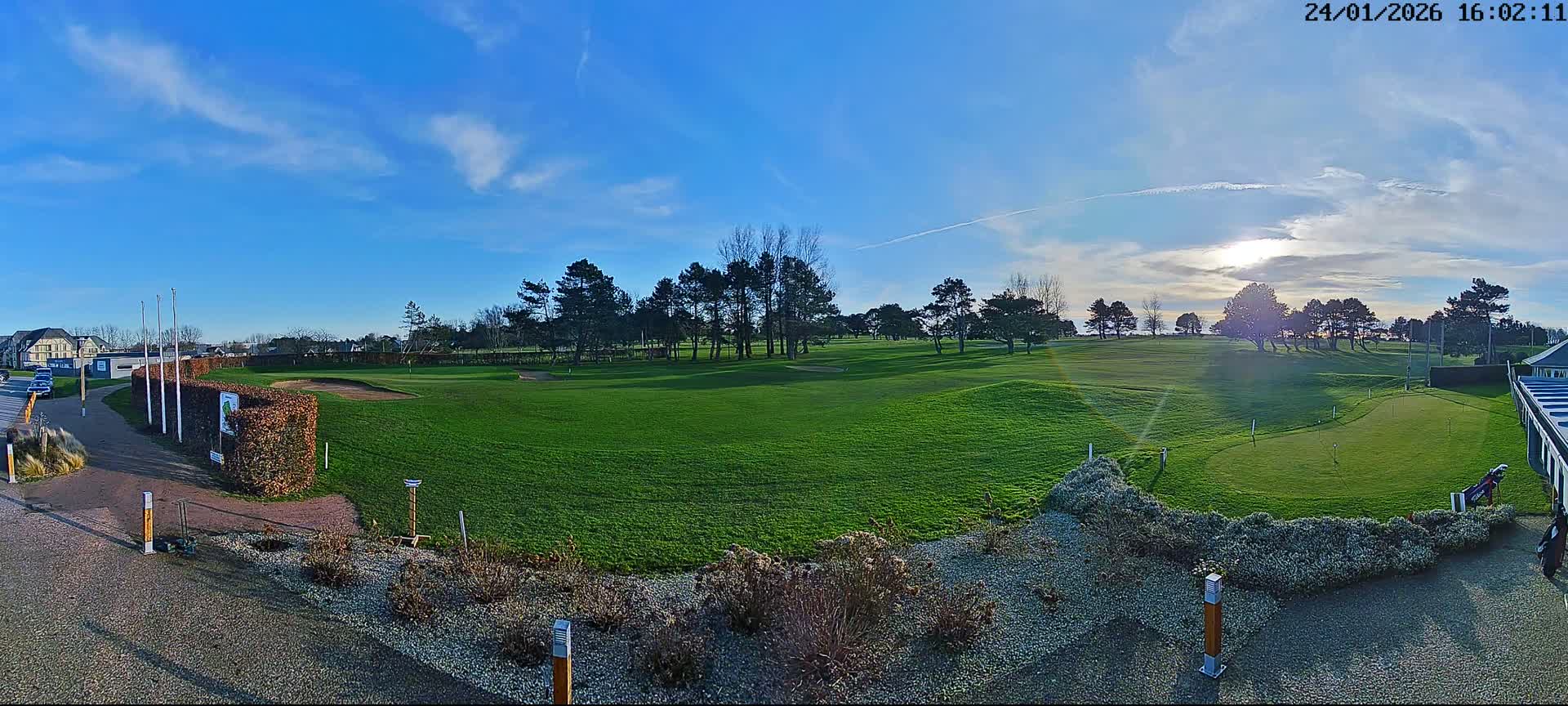Golf de Dieppe Golf Pourville Court Live Cam - Dieppe, Seine-Maritime, Normandie, France