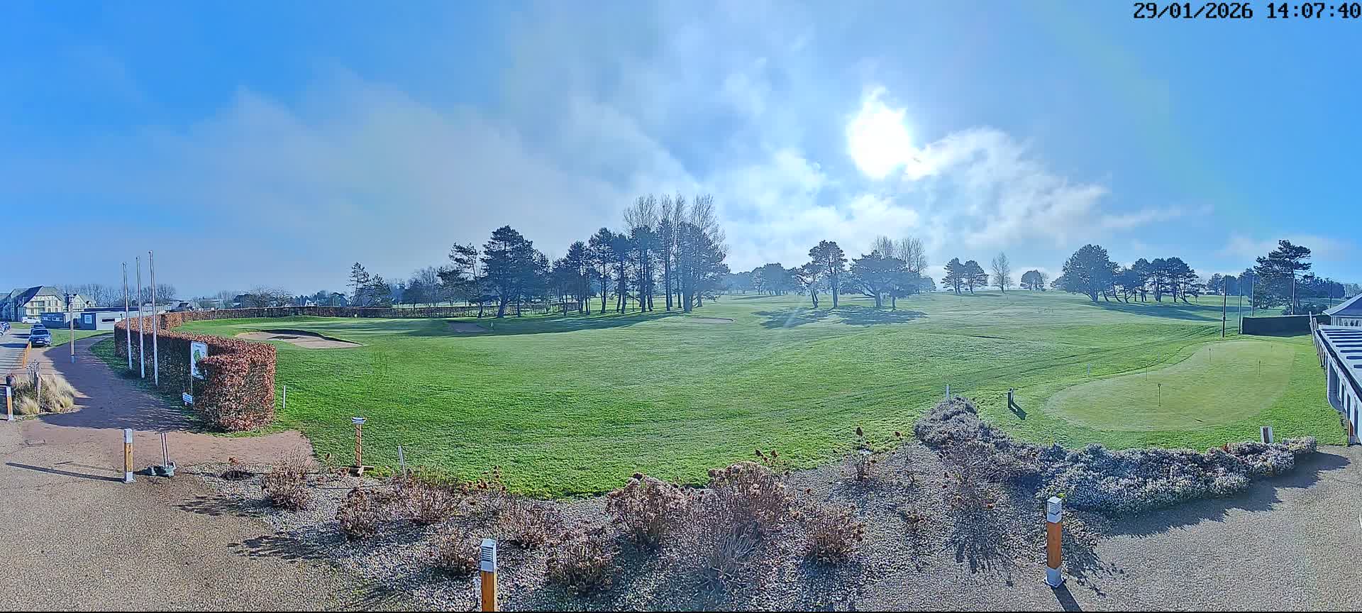 Golf de Dieppe Golf Pourville Court Live Cam - Dieppe, Seine-Maritime, Normandie, France