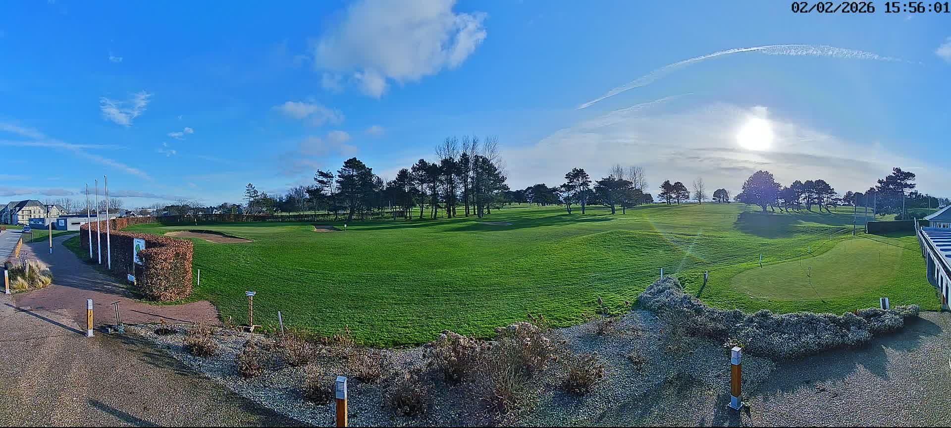 Golf de Dieppe Golf Pourville Court Live Cam - Dieppe, Seine-Maritime, Normandie, France