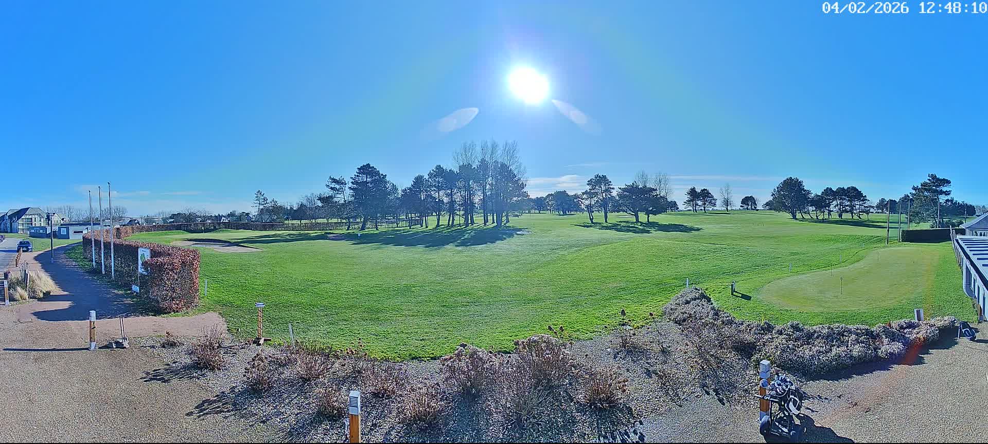 Golf de Dieppe Golf Pourville Court Live Cam - Dieppe, Seine-Maritime, Normandie, France