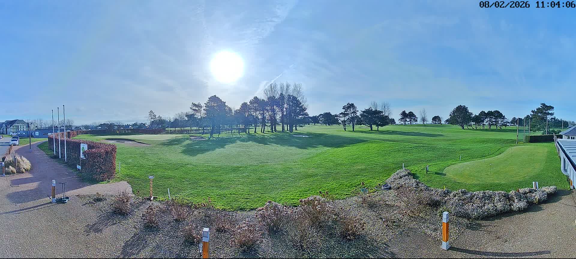 Golf de Dieppe Golf Pourville Court Live Cam - Dieppe, Seine-Maritime, Normandie, France