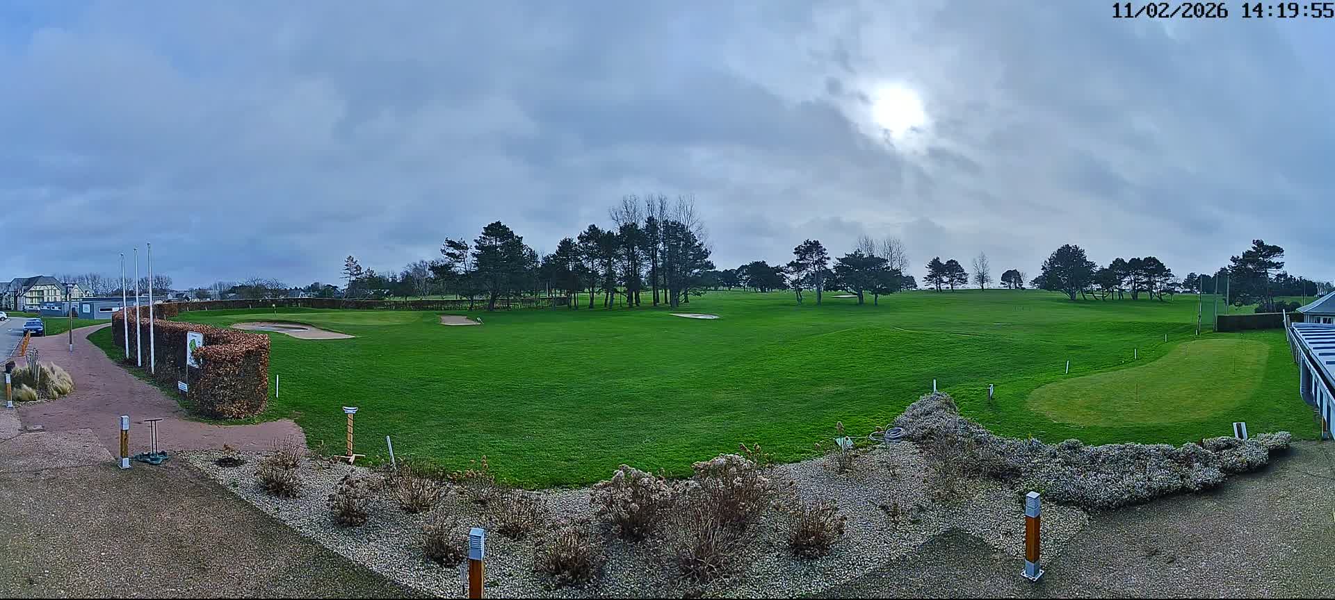Golf de Dieppe Golf Pourville Court Live Cam - Dieppe, Seine-Maritime, Normandie, France
