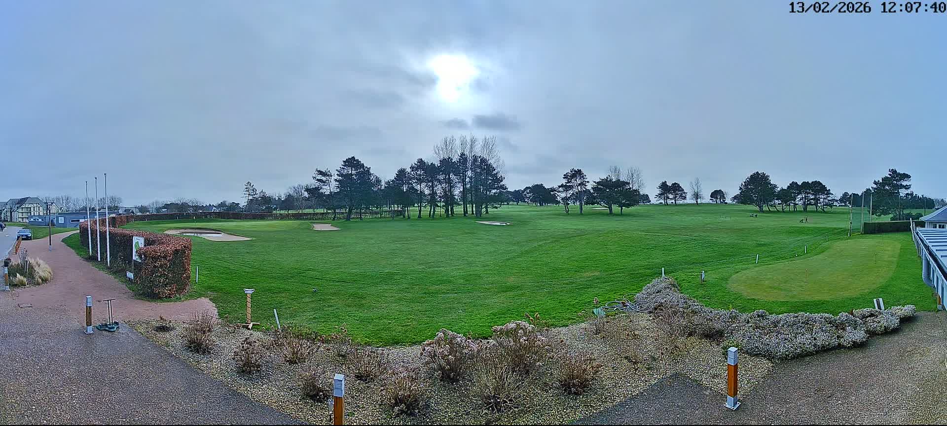 Golf de Dieppe Golf Pourville Court Live Cam - Dieppe, Seine-Maritime, Normandie, France