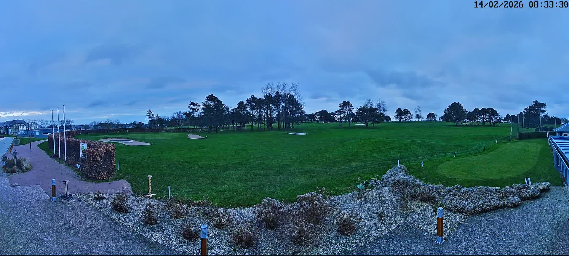Golf de Dieppe Golf Pourville Court Live Cam - Dieppe, Seine-Maritime, Normandie, France