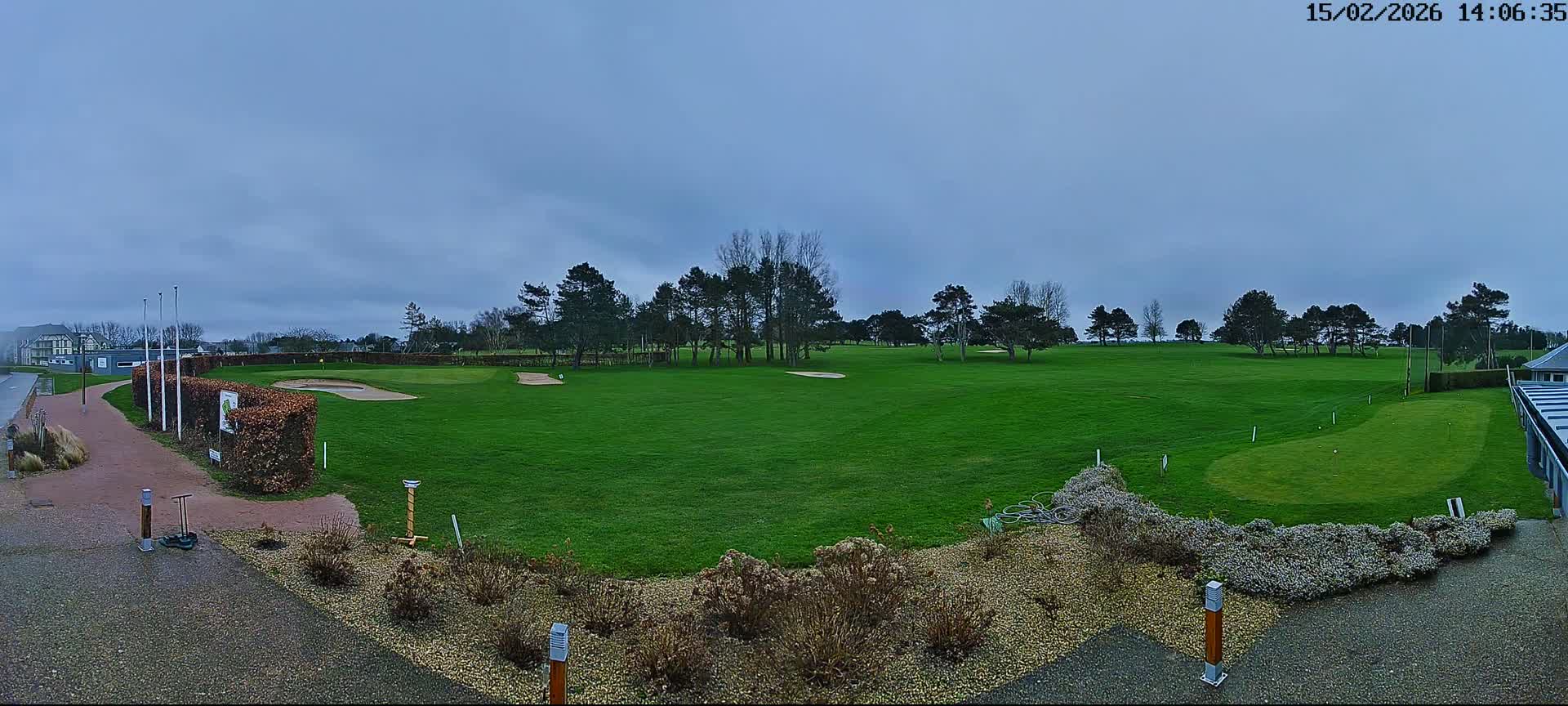 Golf de Dieppe Golf Pourville Court Live Cam - Dieppe, Seine-Maritime, Normandie, France