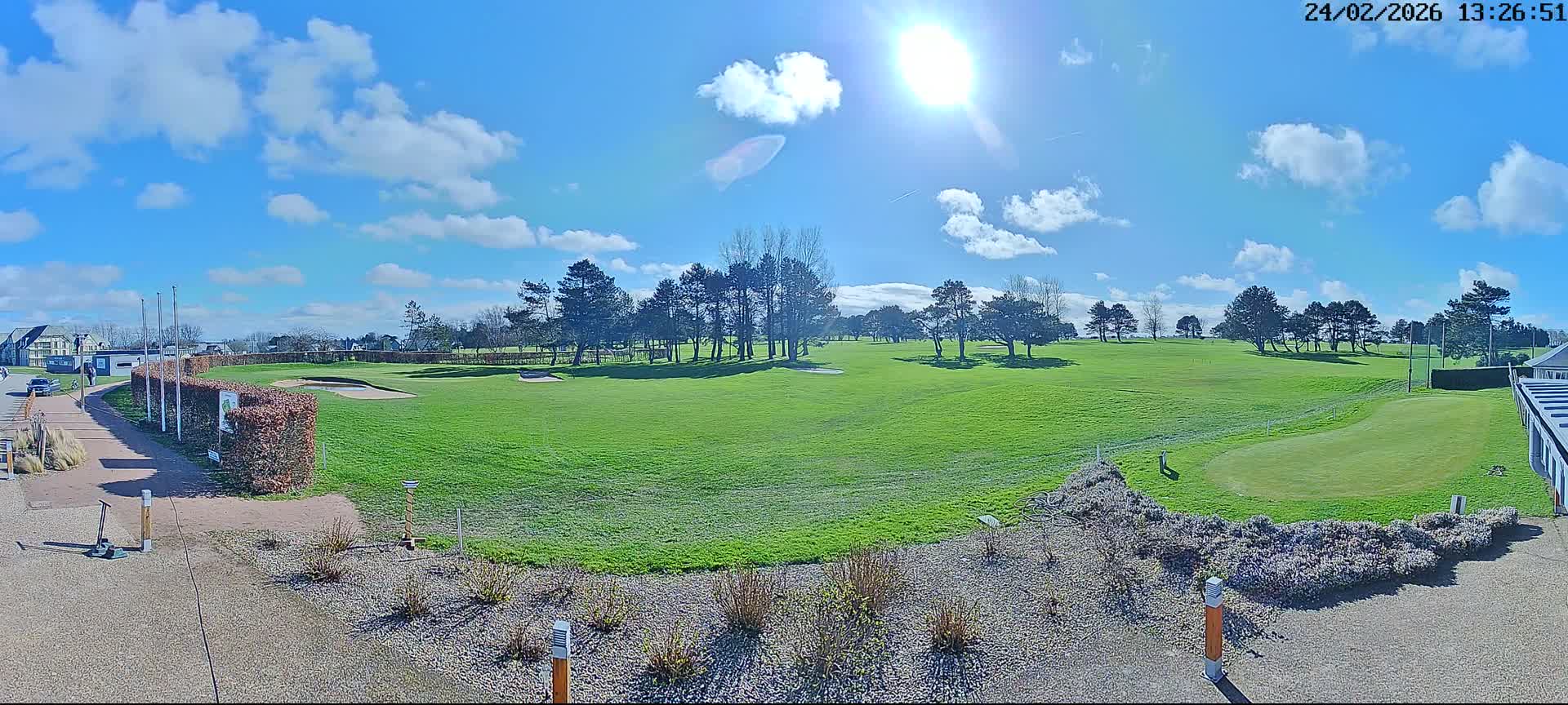 Golf de Dieppe Golf Pourville Court Live Cam - Dieppe, Seine-Maritime, Normandie, France
