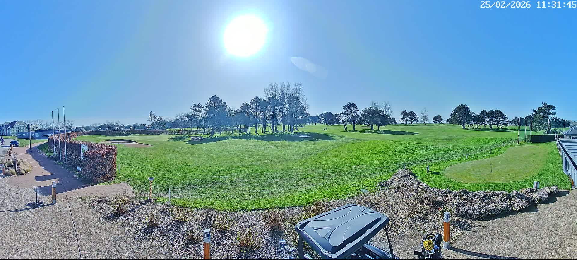 Golf de Dieppe Golf Pourville Court Live Cam - Dieppe, Seine-Maritime, Normandie, France