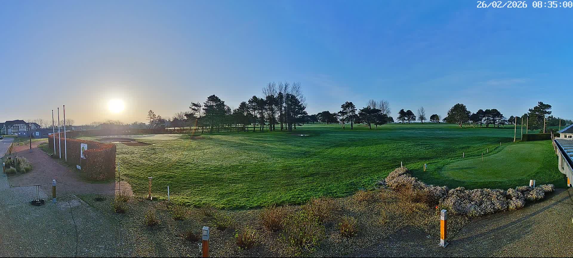 Golf de Dieppe Golf Pourville Court Live Cam - Dieppe, Seine-Maritime, Normandie, France