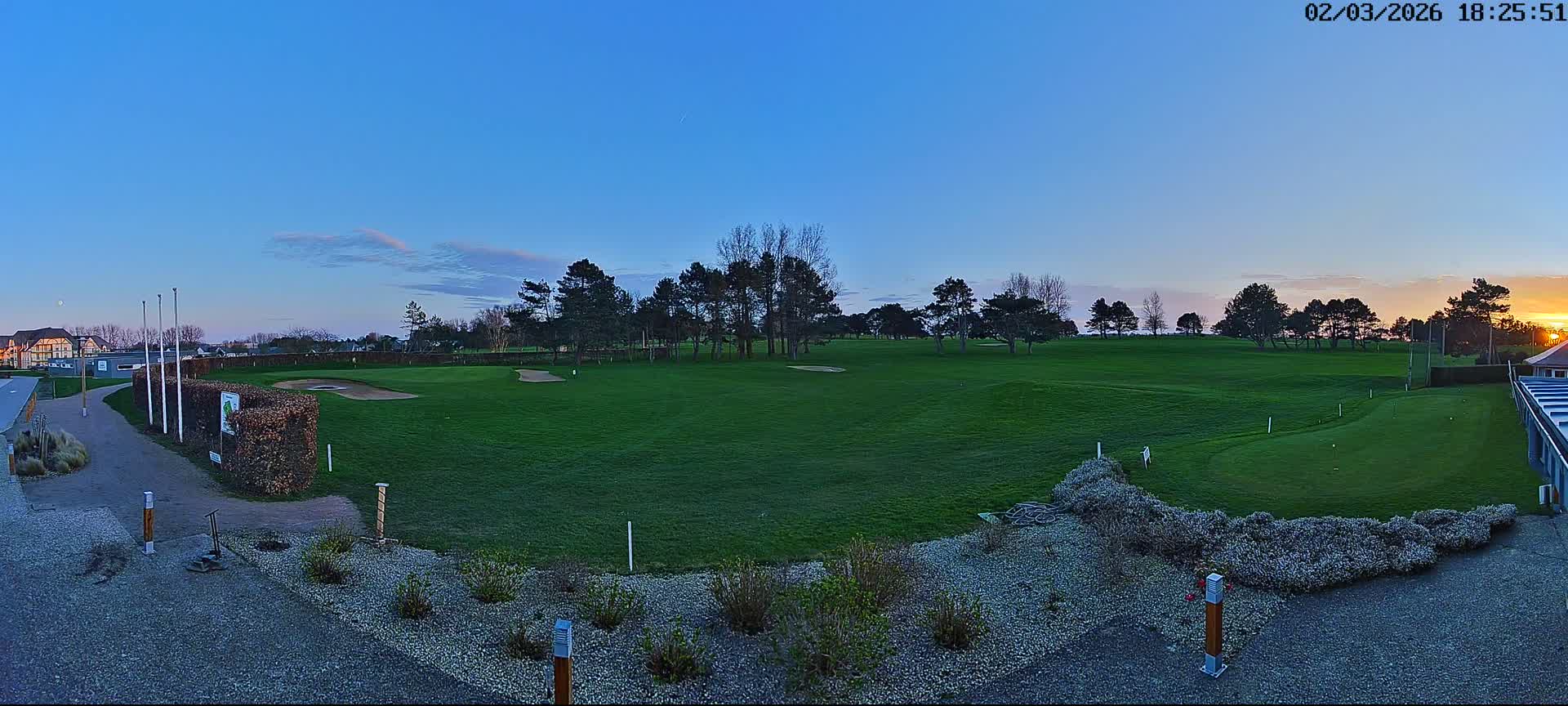 Golf de Dieppe Golf Pourville Court Live Cam - Dieppe, Seine-Maritime, Normandie, France