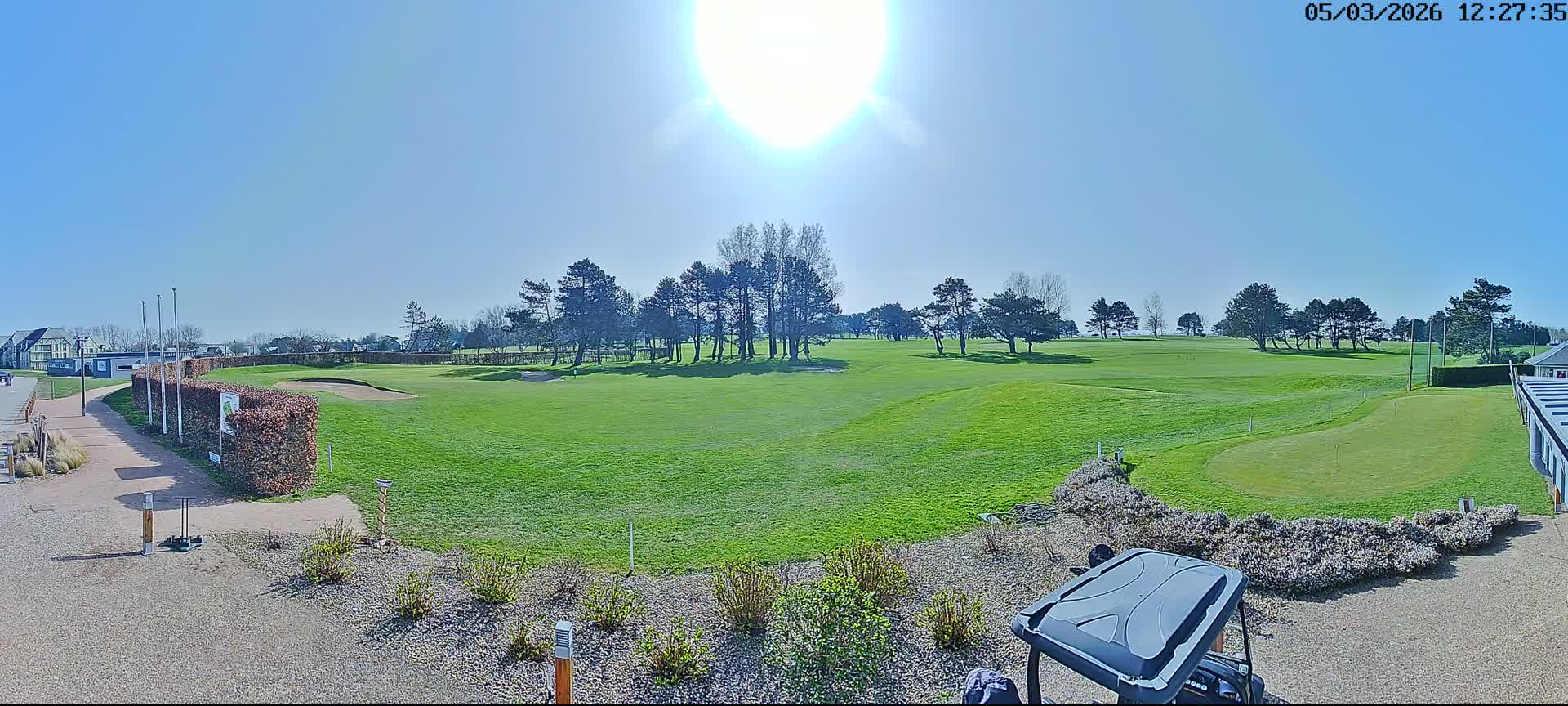Golf de Dieppe Golf Pourville Court Live Cam - Dieppe, Seine-Maritime, Normandie, France