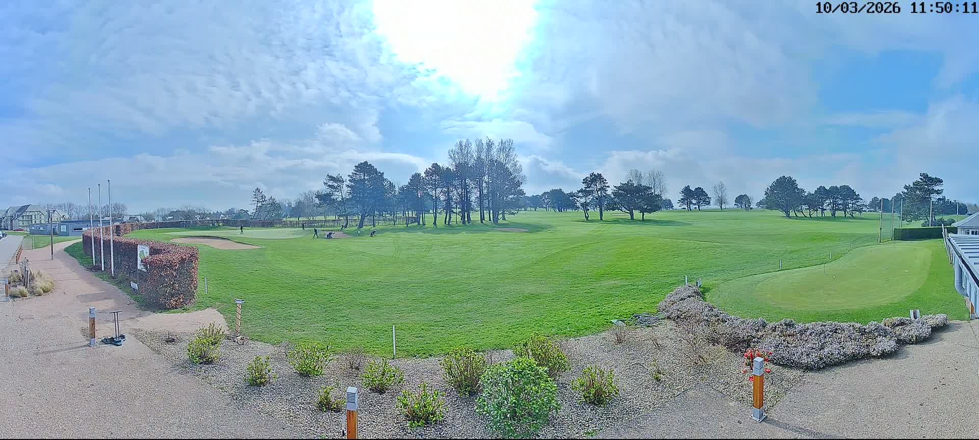 Golf de Dieppe Golf Pourville Court Live Cam - Dieppe, Seine-Maritime, Normandie, France