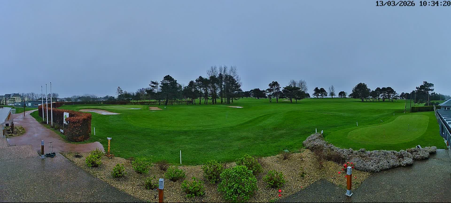 Golf de Dieppe Golf Pourville Court Live Cam - Dieppe, Seine-Maritime, Normandie, France