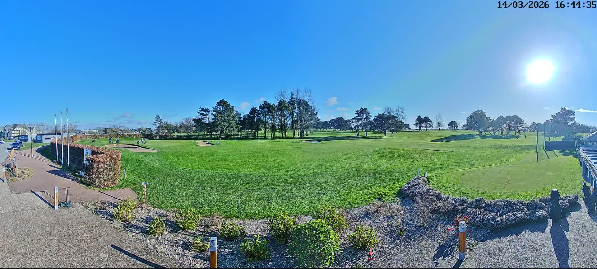 Golf de Dieppe Golf Pourville Court Live Cam - Dieppe, Seine-Maritime, Normandie, France
