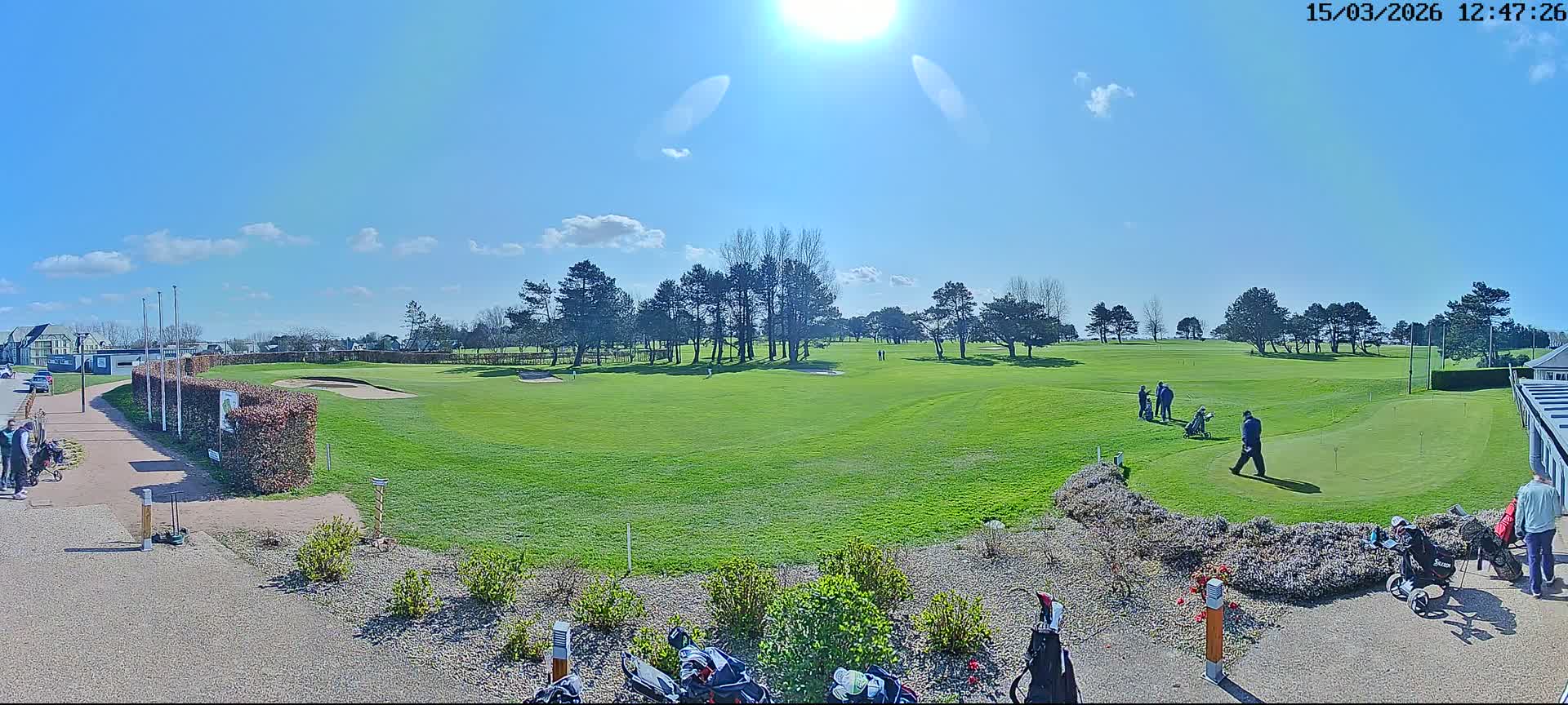Golf de Dieppe Golf Pourville Court Live Cam - Dieppe, Seine-Maritime, Normandie, France