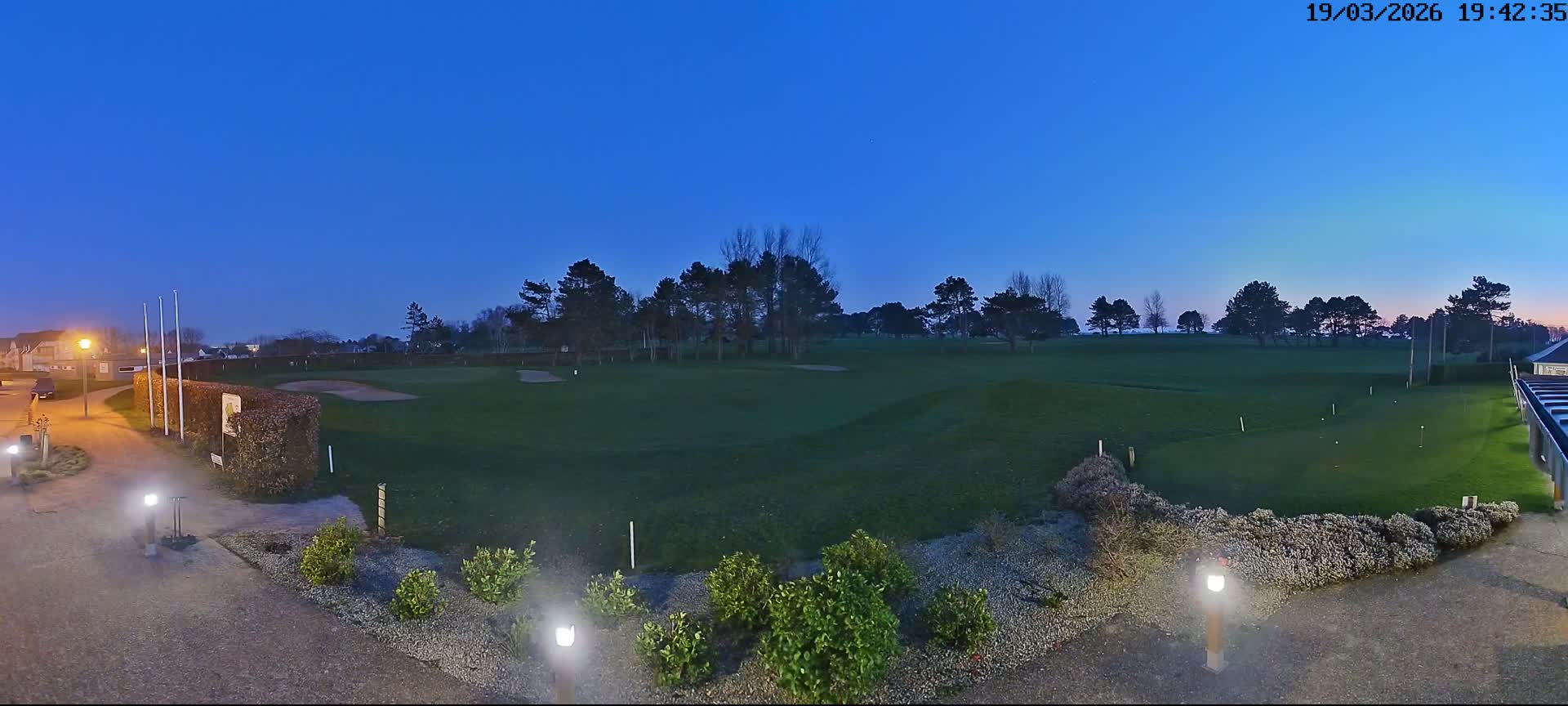 Golf de Dieppe Golf Pourville Court Live Cam - Dieppe, Seine-Maritime, Normandie, France