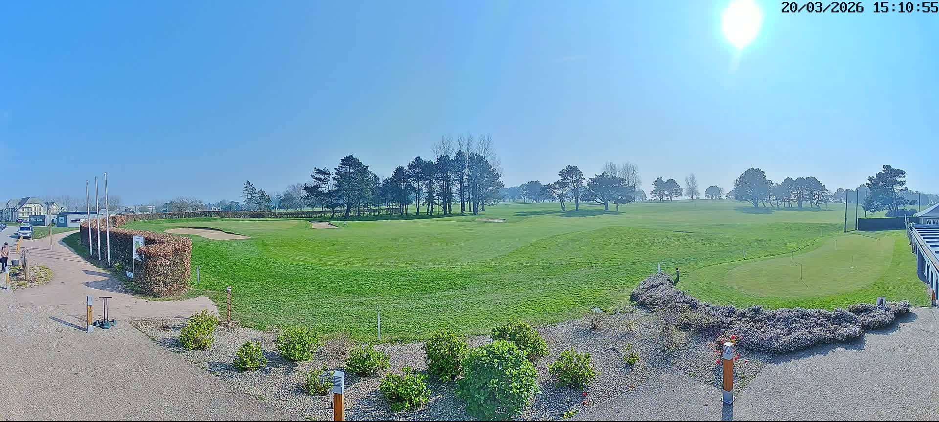 Golf de Dieppe Golf Pourville Court Live Cam - Dieppe, Seine-Maritime, Normandie, France