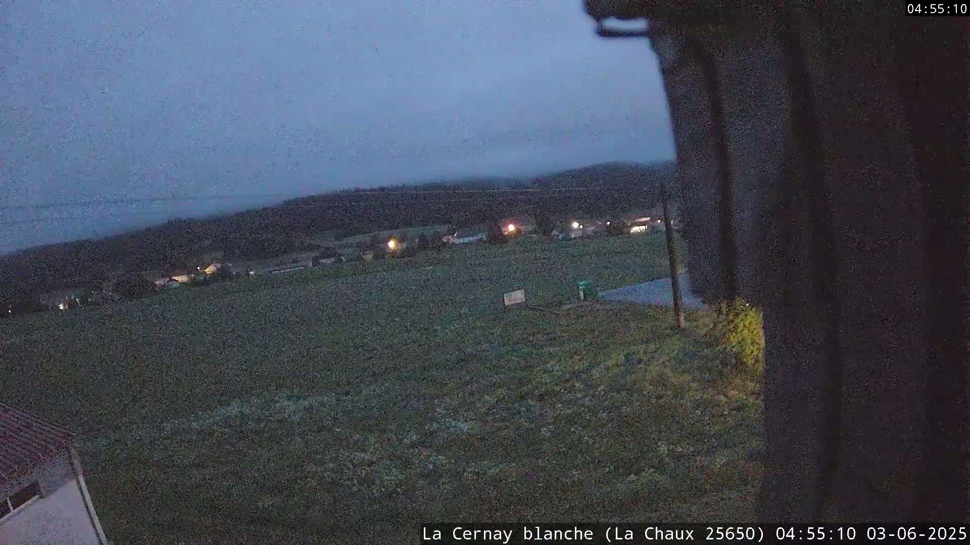 La Cernay Blanche Ski & Sport Area - La Chaux Village Live Cam - Pontarlier, Doubs, Bourgogne-Franche-Comte, France