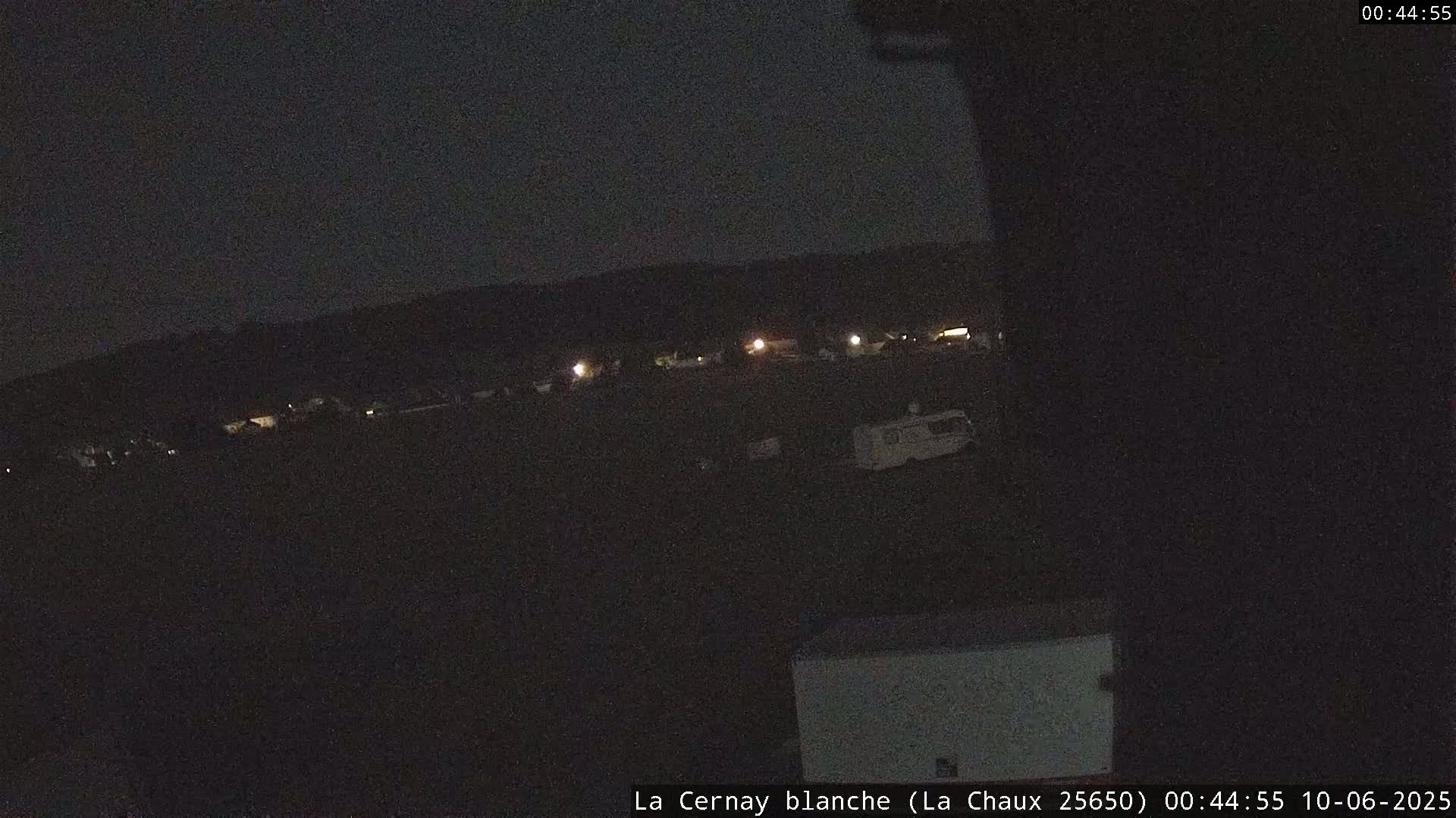 La Cernay Blanche Ski & Sport Area - La Chaux Village Live Cam - Pontarlier, Doubs, Bourgogne-Franche-Comte, France
