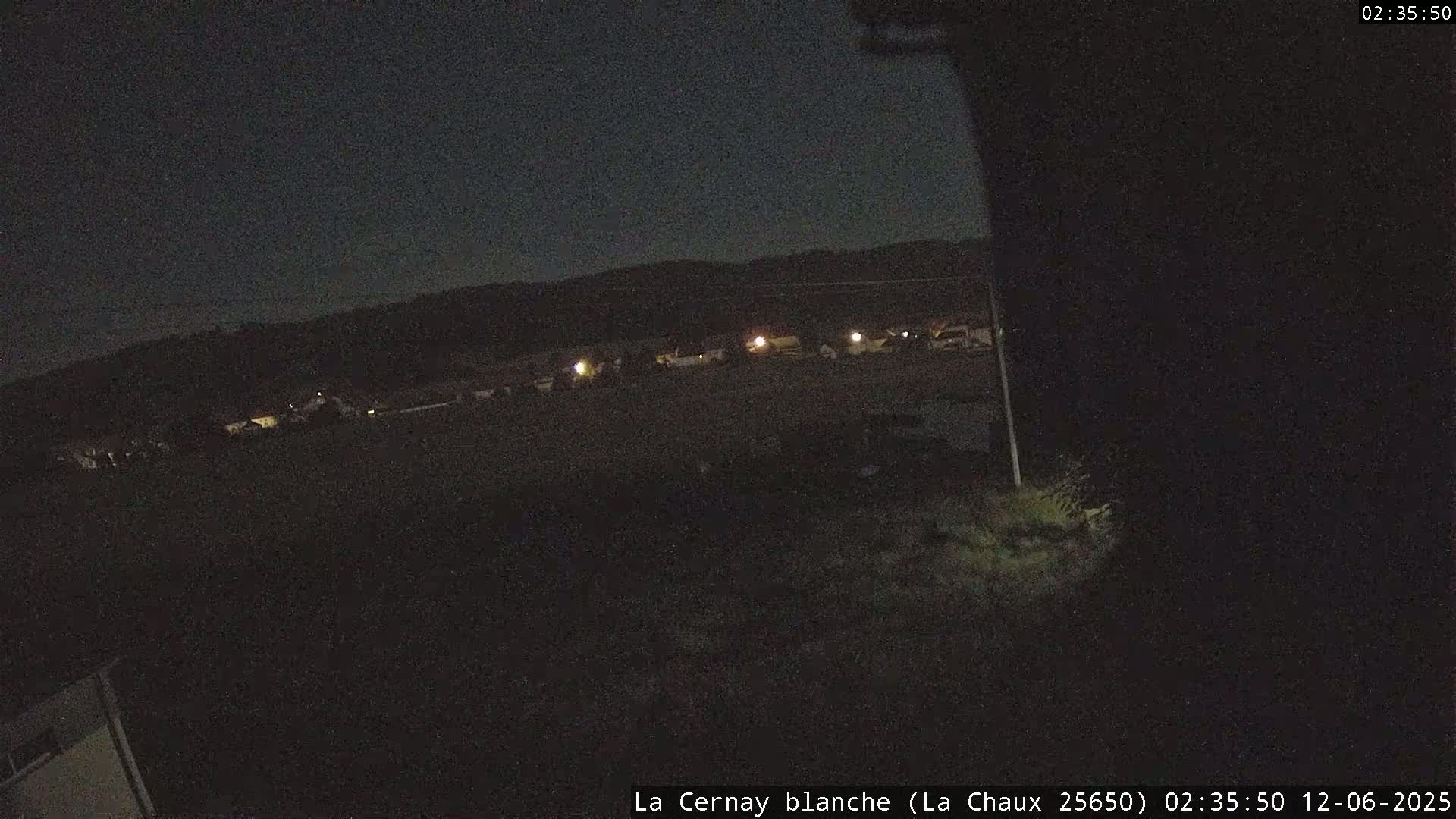 La Cernay Blanche Ski & Sport Area - La Chaux Village Live Cam - Pontarlier, Doubs, Bourgogne-Franche-Comte, France