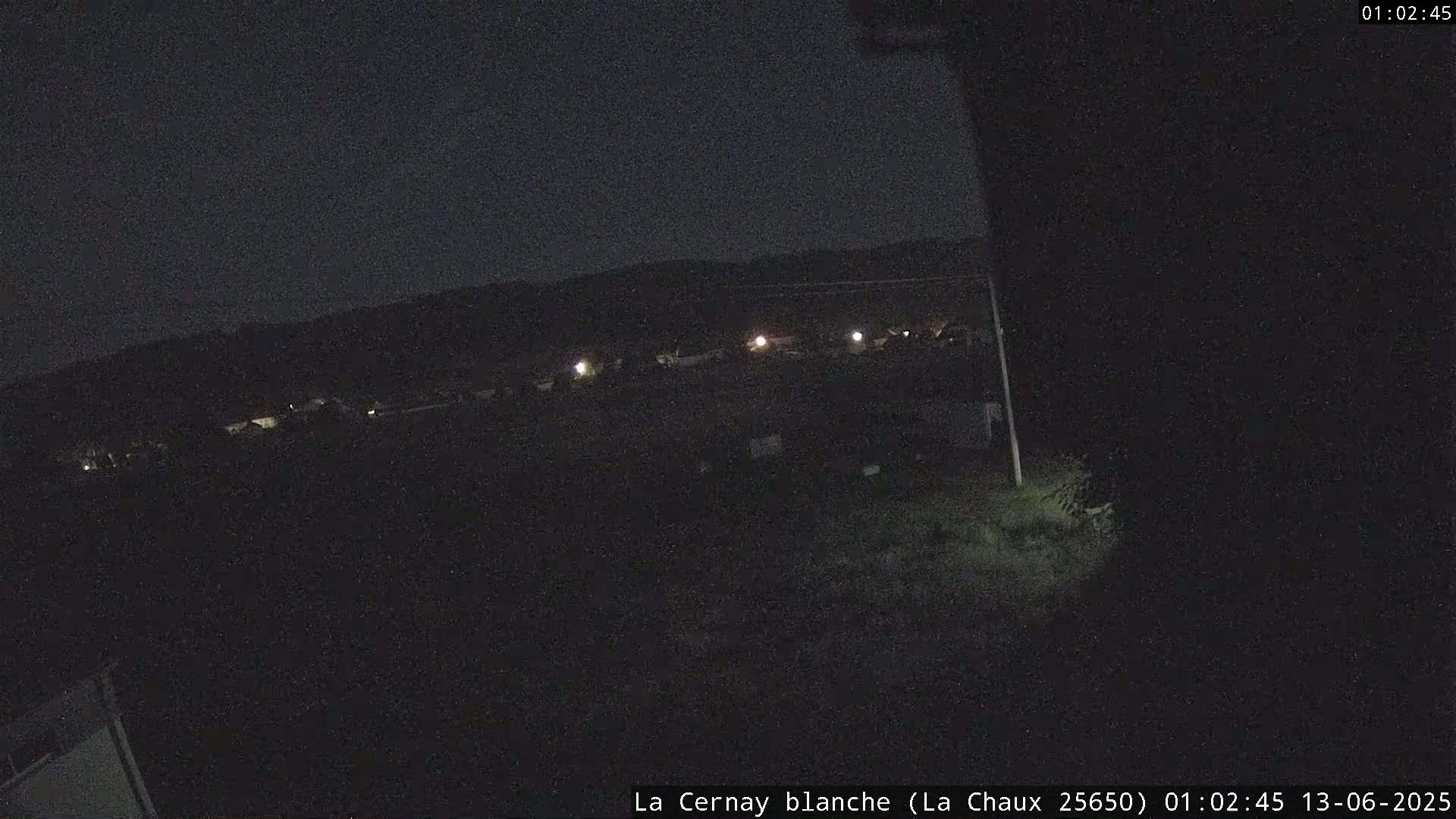 La Cernay Blanche Ski & Sport Area - La Chaux Village Live Cam - Pontarlier, Doubs, Bourgogne-Franche-Comte, France