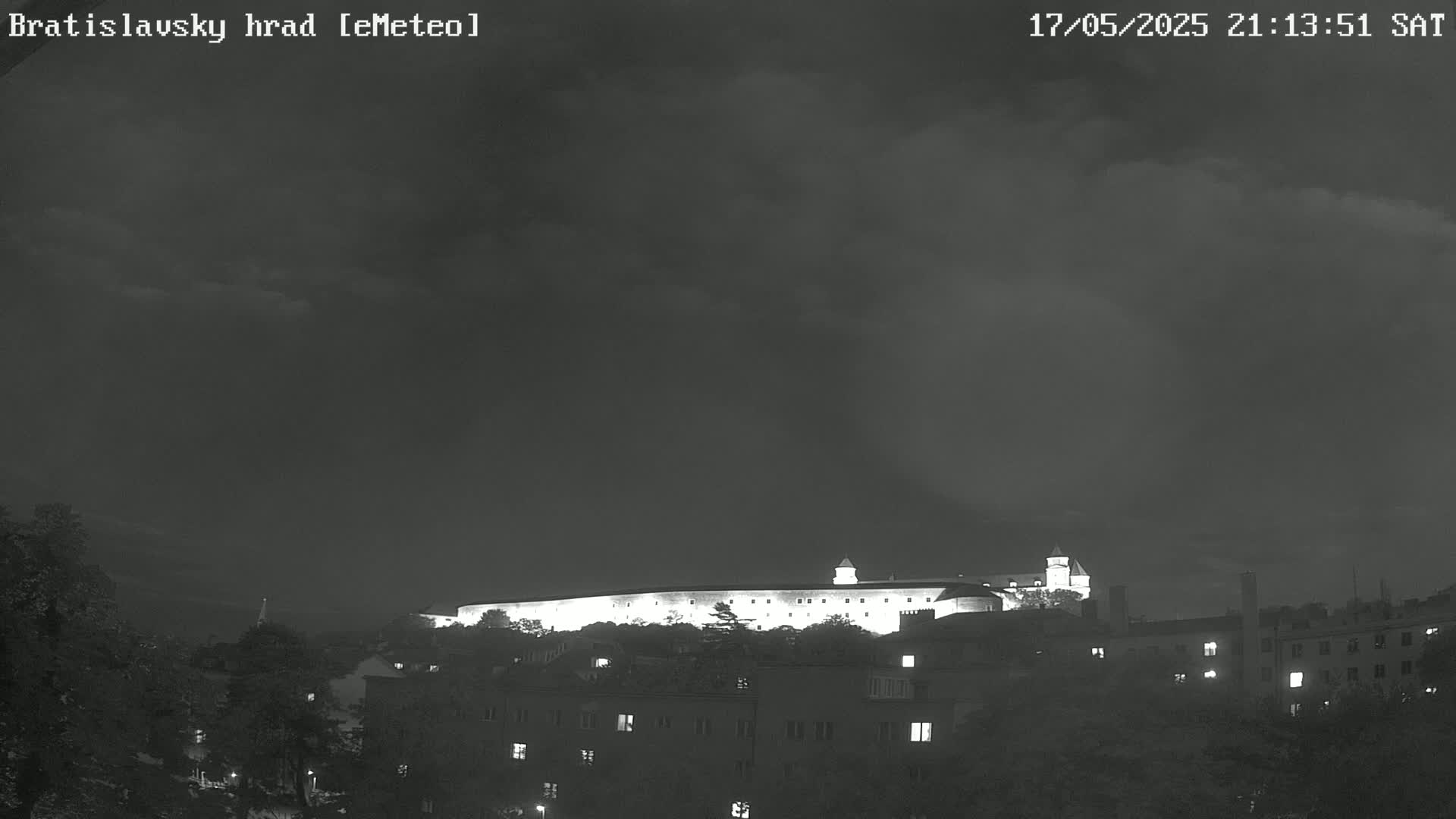 Bratislava Castle (Bratislavsky Hrad) Old Town Live Cam - Stare Mesto, Okres Bratislava I, Bratislava, Slovakia