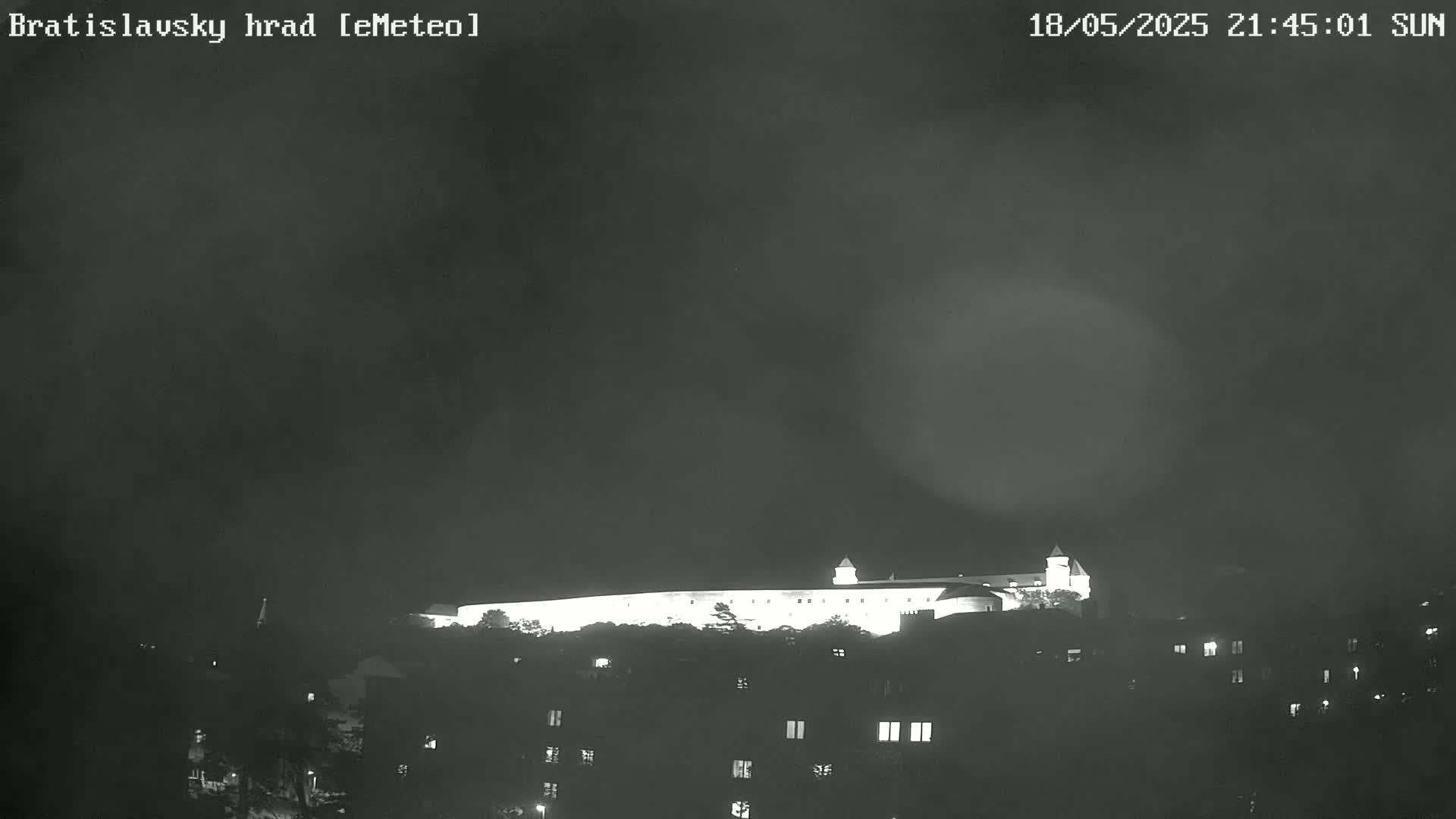Bratislava Castle (Bratislavsky Hrad) Old Town Live Cam - Stare Mesto, Okres Bratislava I, Bratislava, Slovakia
