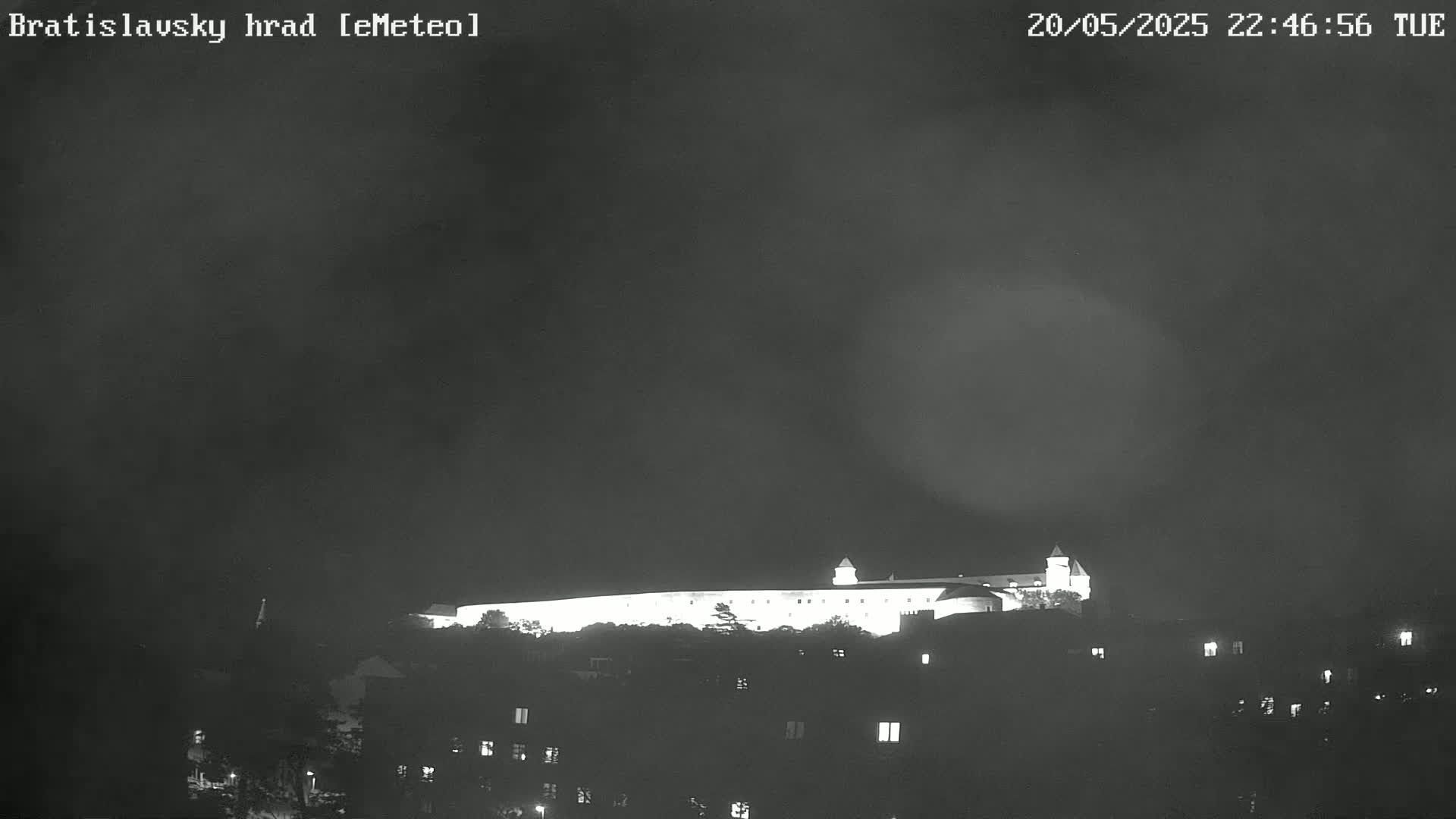 Bratislava Castle (Bratislavsky Hrad) Old Town Live Cam - Stare Mesto, Okres Bratislava I, Bratislava, Slovakia