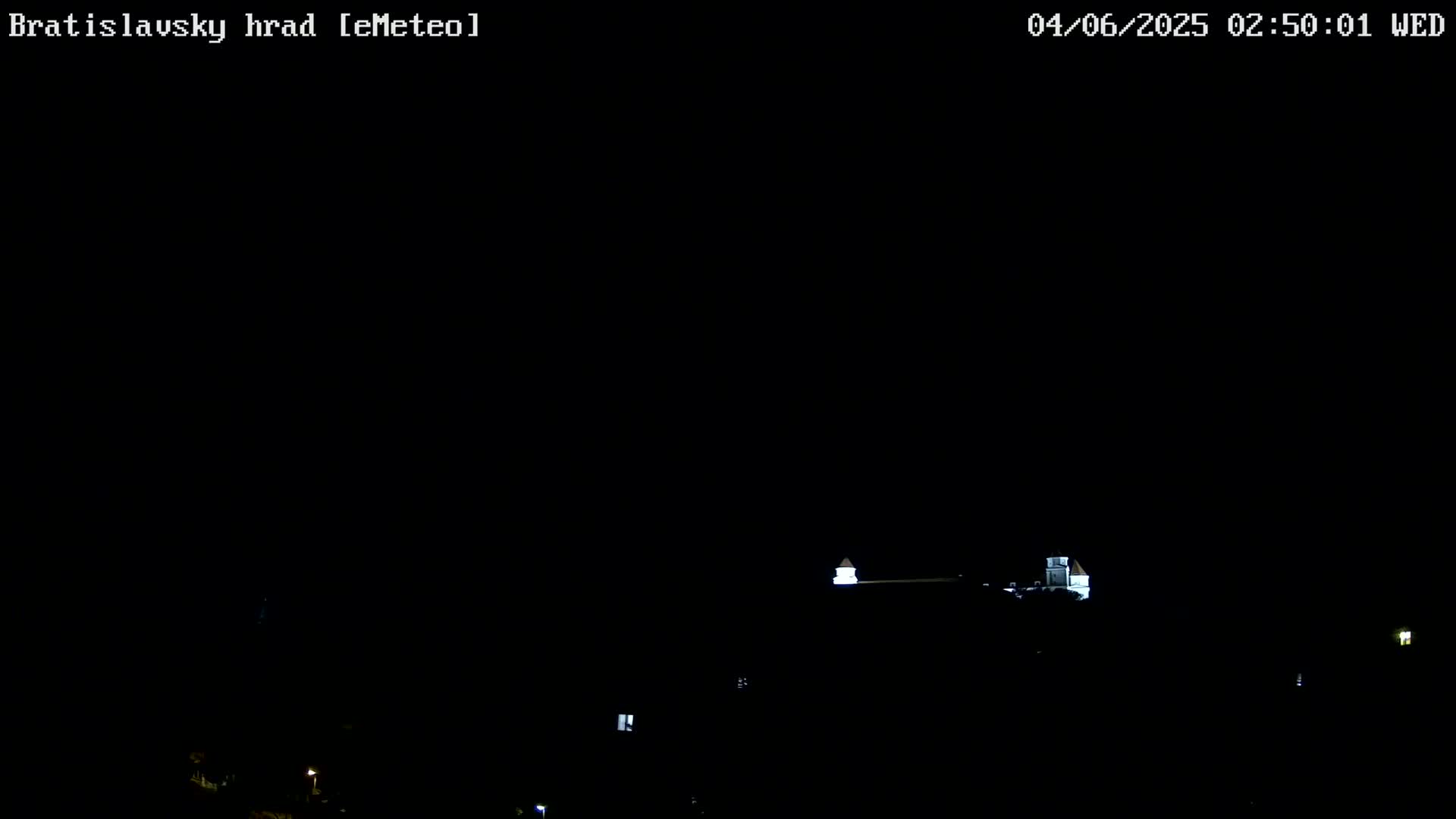Bratislava Castle (Bratislavsky Hrad) Old Town Live Cam - Stare Mesto, Okres Bratislava I, Bratislava, Slovakia