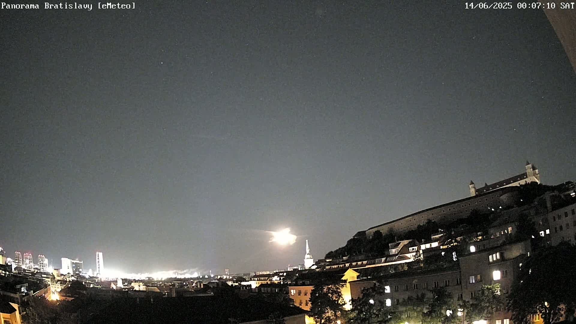 Bratislava Castle (Bratislavsky Hrad) Old Town Live Cam - Stare Mesto, Okres Bratislava I, Bratislava, Slovakia