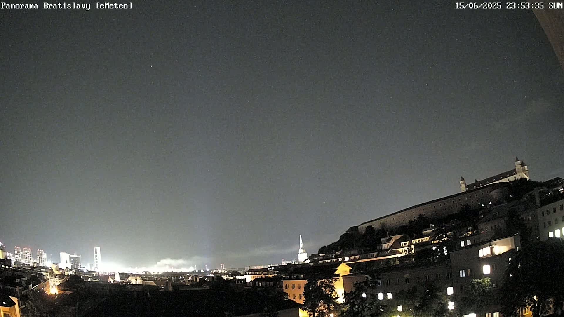Bratislava Castle (Bratislavsky Hrad) Old Town Live Cam - Stare Mesto, Okres Bratislava I, Bratislava, Slovakia