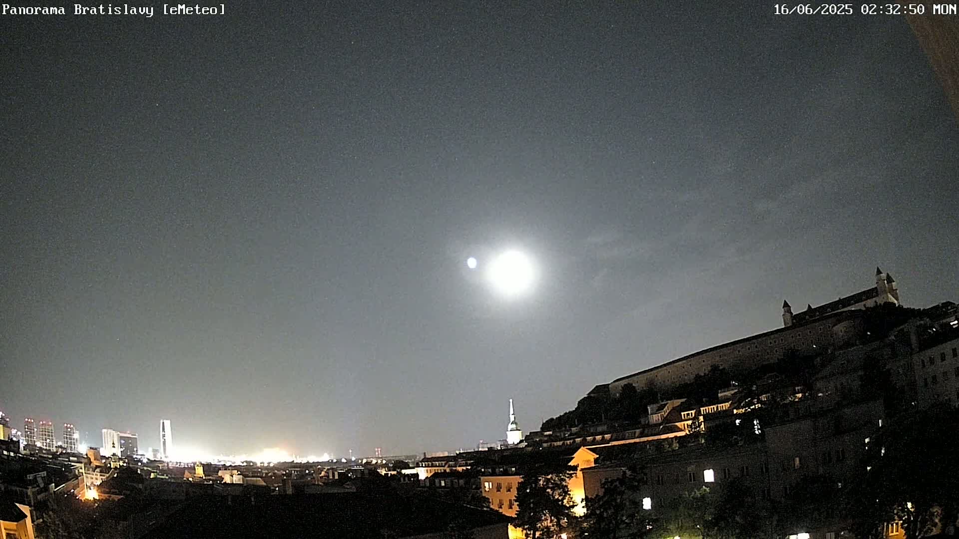 Bratislava Castle (Bratislavsky Hrad) Old Town Live Cam - Stare Mesto, Okres Bratislava I, Bratislava, Slovakia