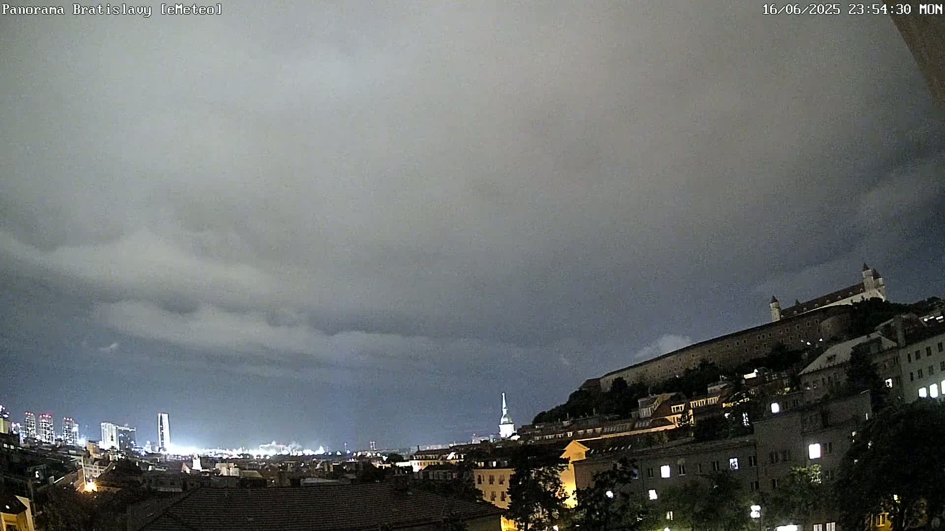 Bratislava Castle (Bratislavsky Hrad) Old Town Live Cam - Stare Mesto, Okres Bratislava I, Bratislava, Slovakia