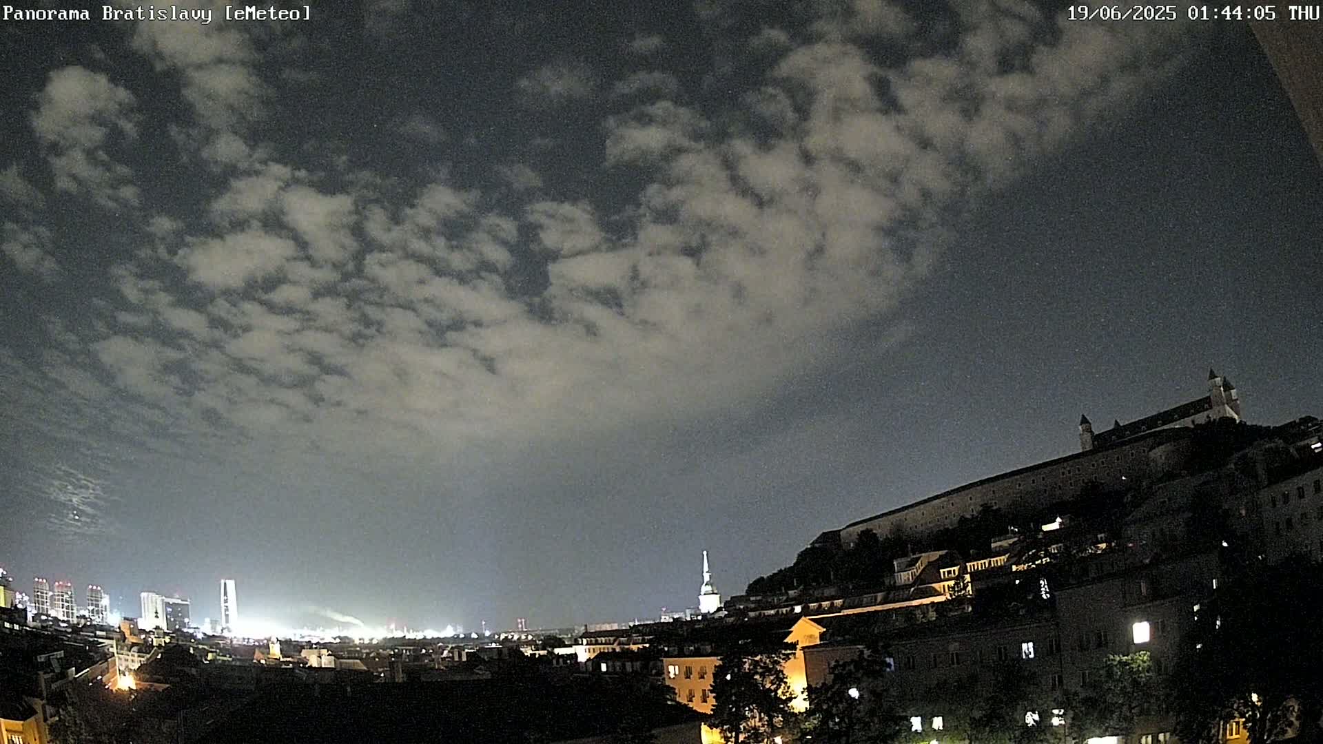 Bratislava Castle (Bratislavsky Hrad) Old Town Live Cam - Stare Mesto, Okres Bratislava I, Bratislava, Slovakia