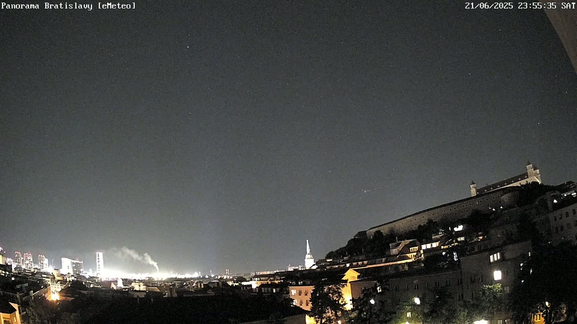Bratislava Castle (Bratislavsky Hrad) Old Town Live Cam - Stare Mesto, Okres Bratislava I, Bratislava, Slovakia