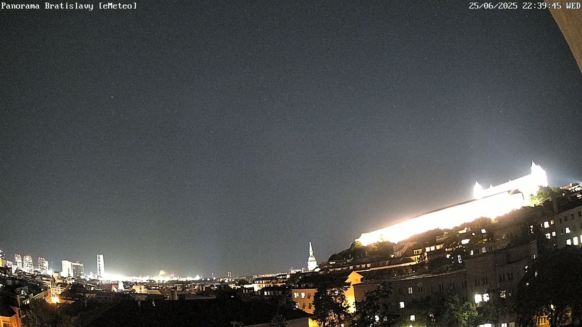Bratislava Castle (Bratislavsky Hrad) Old Town Live Cam - Stare Mesto, Okres Bratislava I, Bratislava, Slovakia