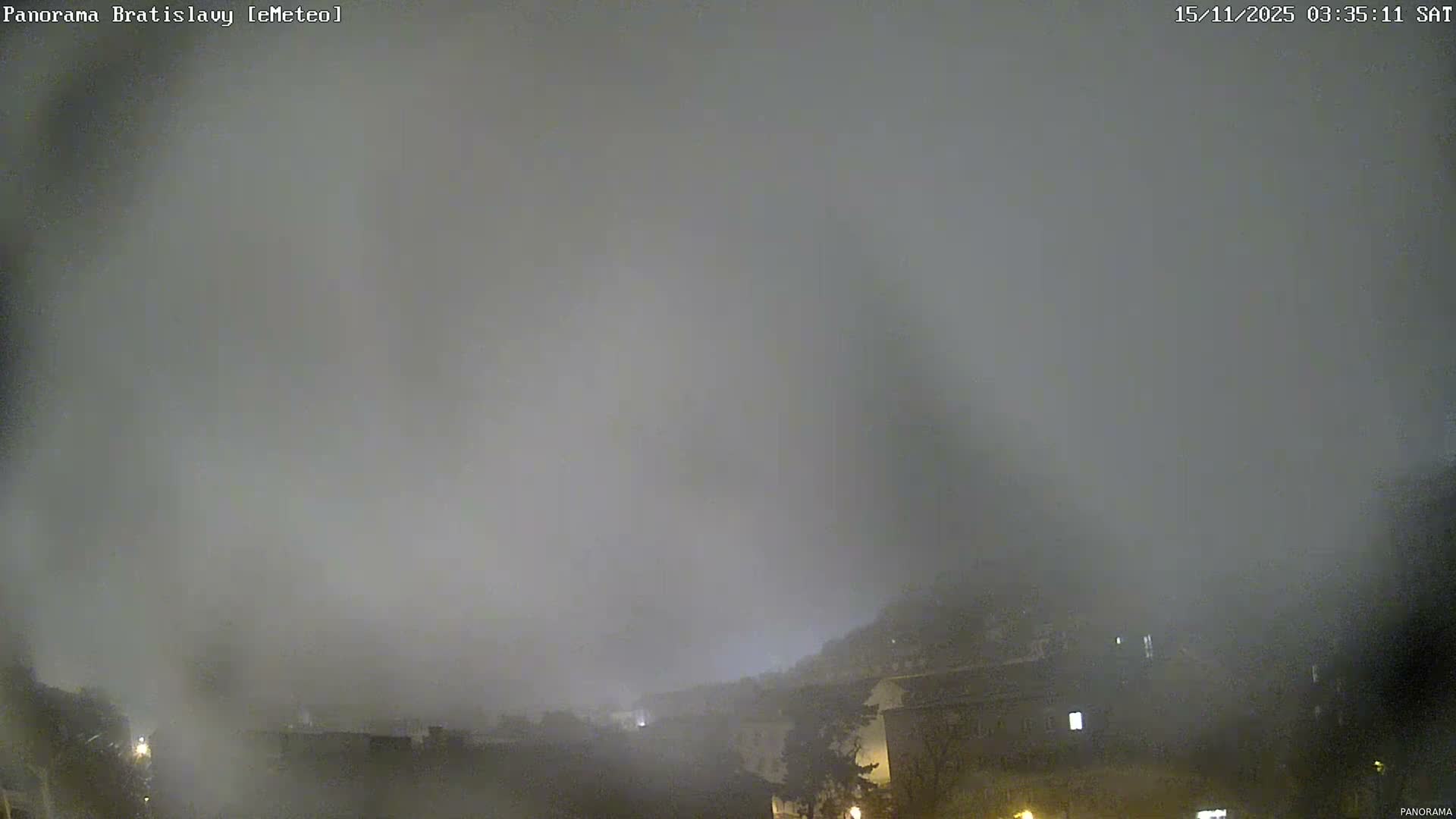 Bratislava City Southeast View Skyline  Live Cam - Stare Mesto, Okres Bratislava I, Bratislava, Slovakia