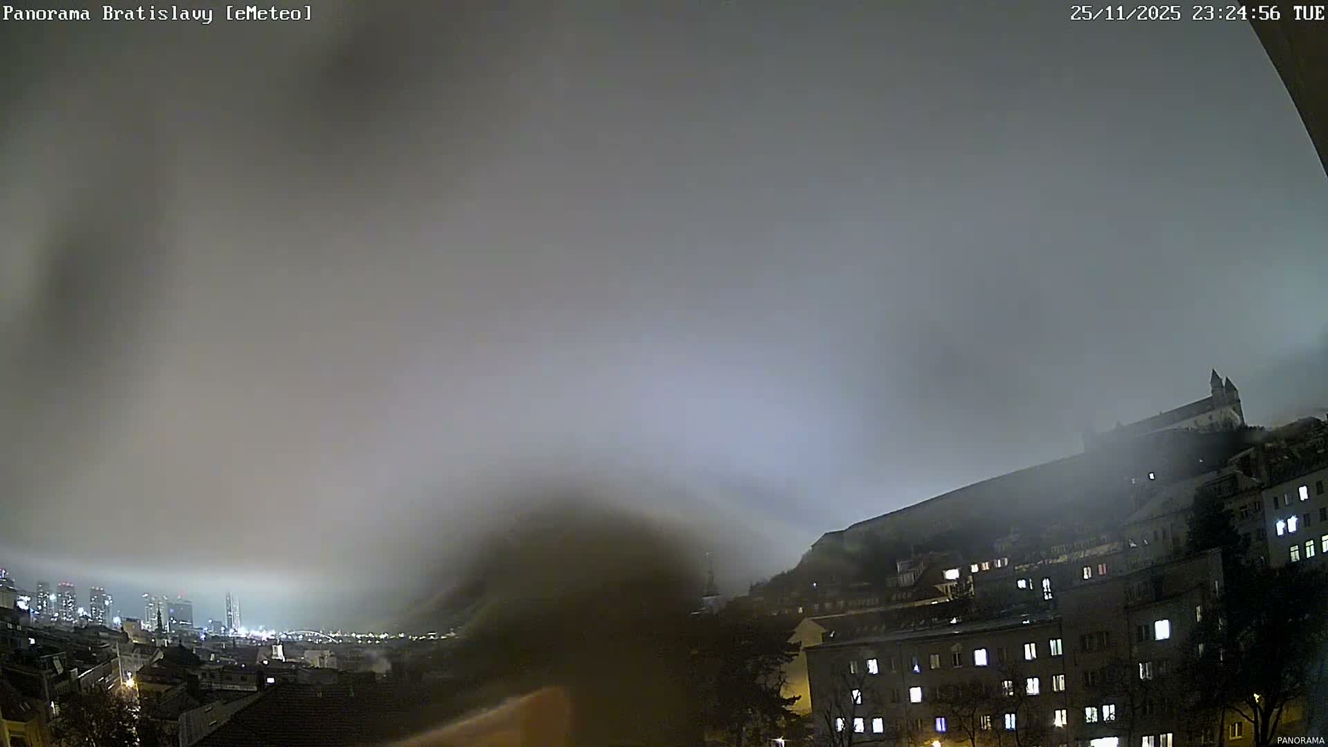 Bratislava City Southeast View Skyline  Live Cam - Stare Mesto, Okres Bratislava I, Bratislava, Slovakia