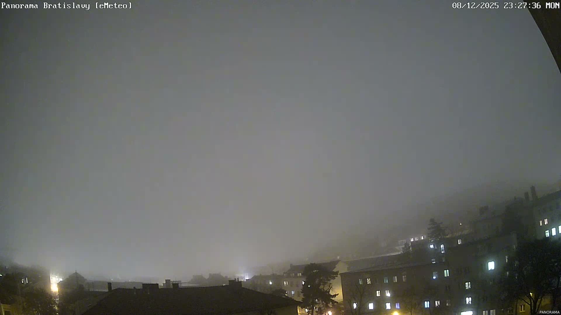 Bratislava City Southeast View Skyline  Live Cam - Stare Mesto, Okres Bratislava I, Bratislava, Slovakia
