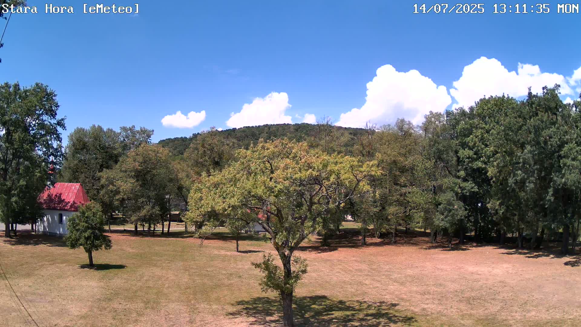 Sebechleby, Stara Hora Village Live Cam - Sebechleby, Okres Krupina, Banska Bystrica, Slovakia