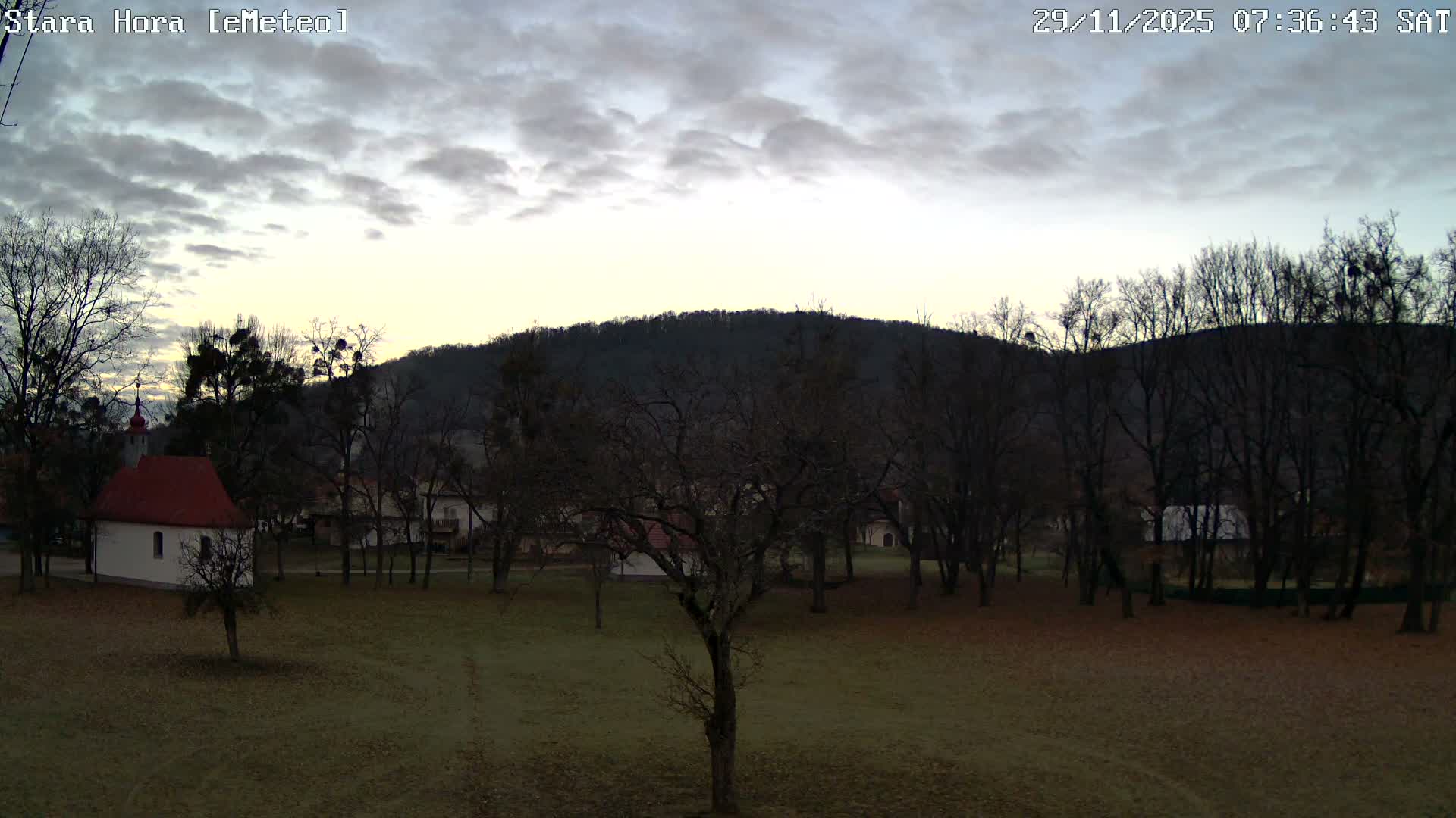 Sebechleby, Stara Hora Village Live Cam - Sebechleby, Okres Krupina, Banska Bystrica, Slovakia