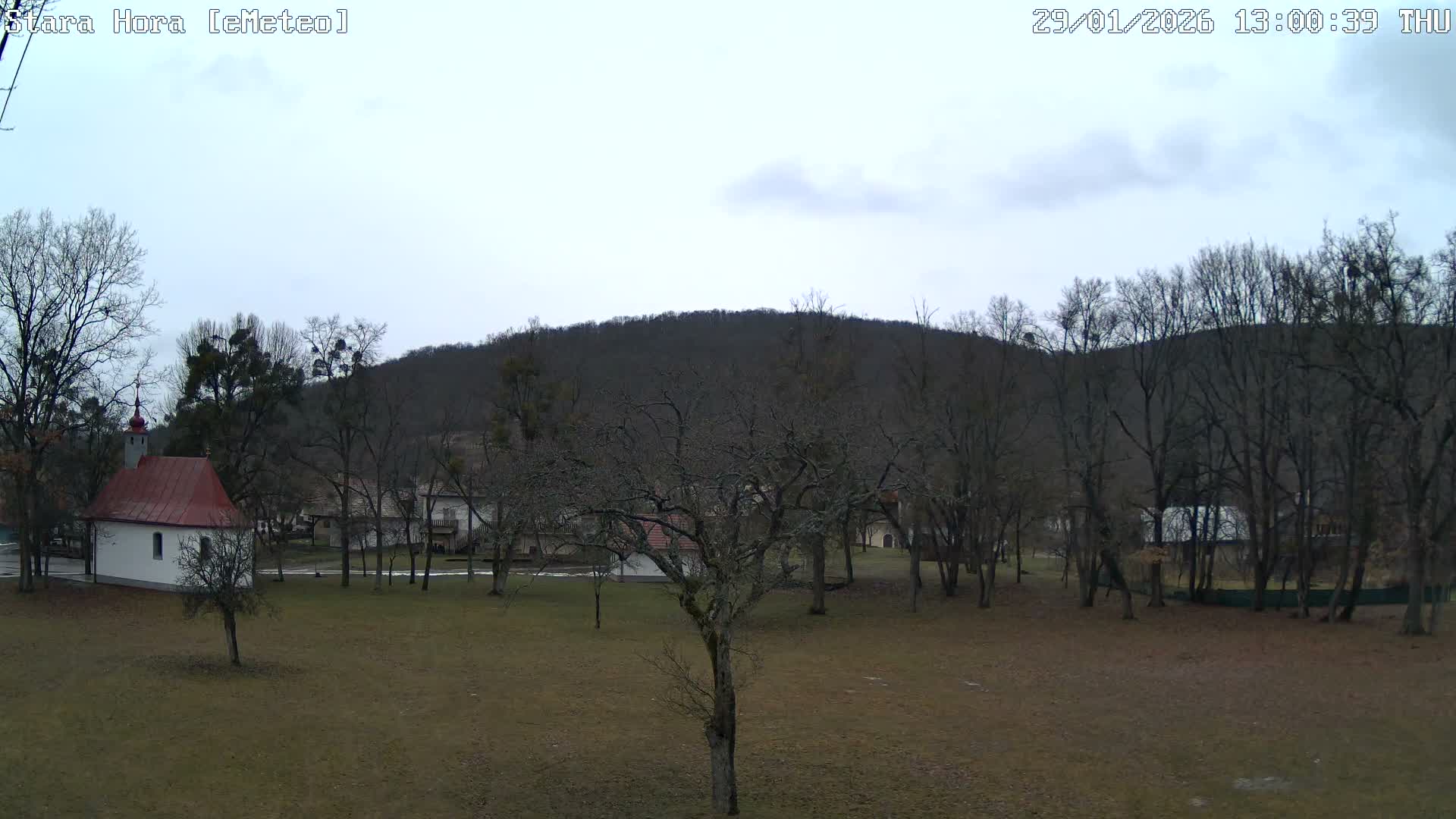 Sebechleby, Stara Hora Village Live Cam - Sebechleby, Okres Krupina, Banska Bystrica, Slovakia