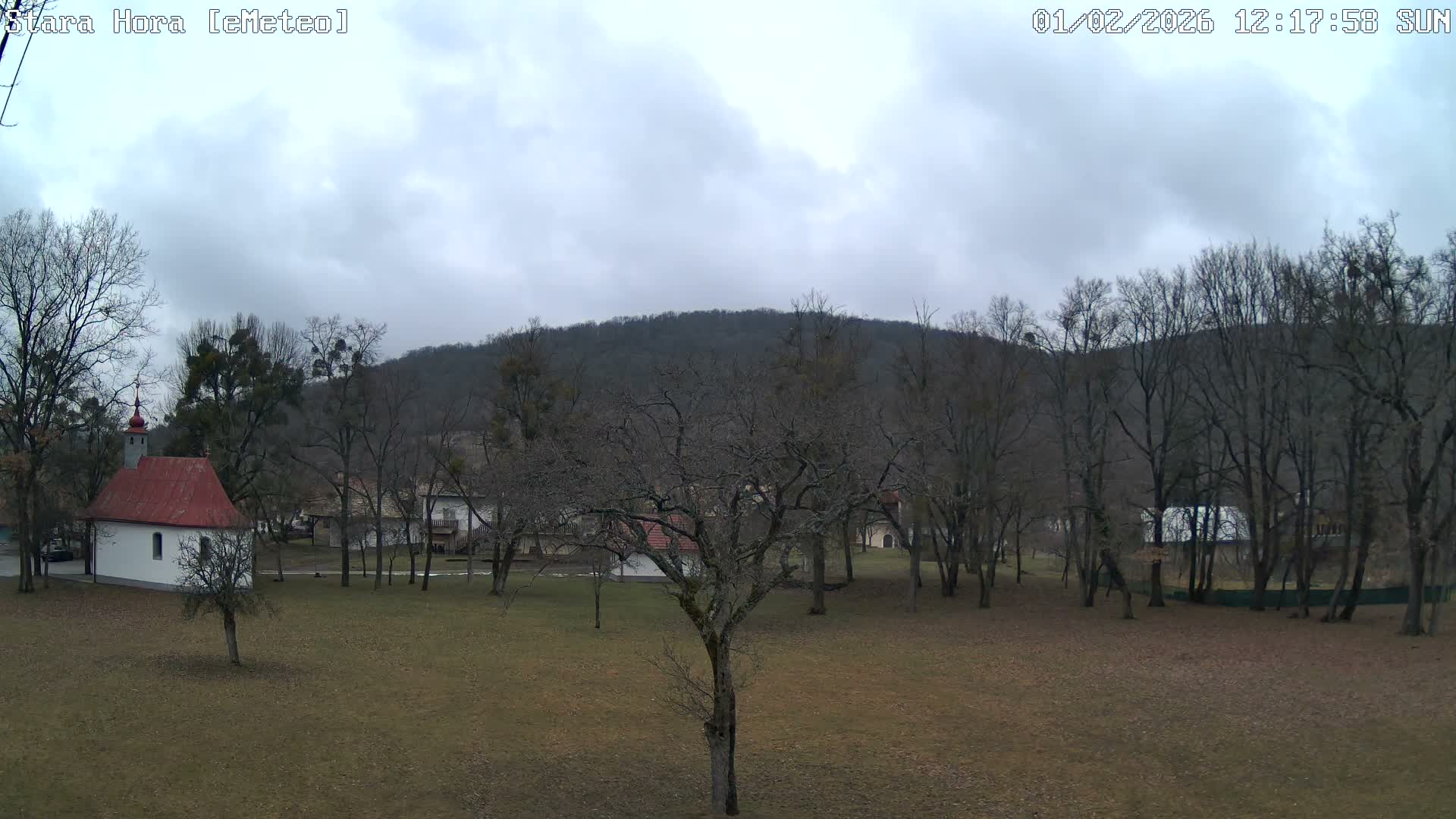 Sebechleby, Stara Hora Village Live Cam - Sebechleby, Okres Krupina, Banska Bystrica, Slovakia