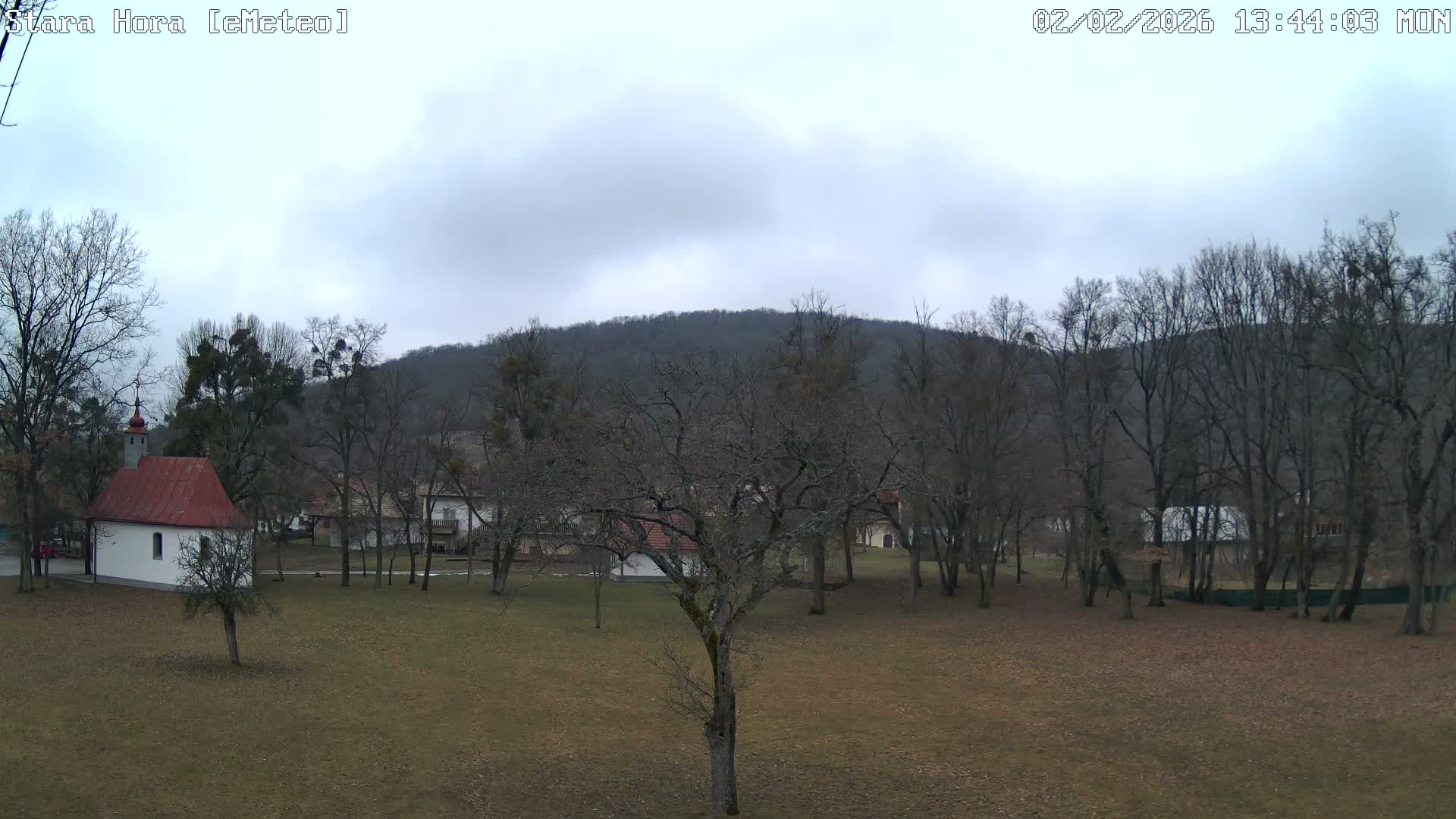 Sebechleby, Stara Hora Village Live Cam - Sebechleby, Okres Krupina, Banska Bystrica, Slovakia