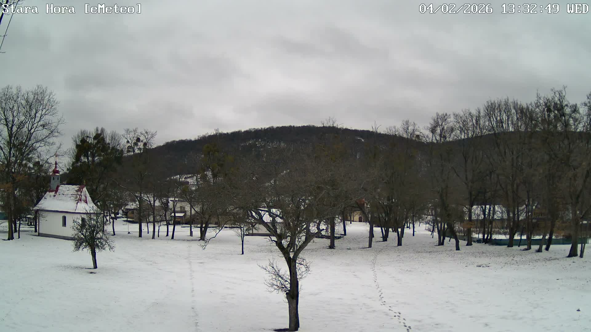 Sebechleby, Stara Hora Village Live Cam - Sebechleby, Okres Krupina, Banska Bystrica, Slovakia