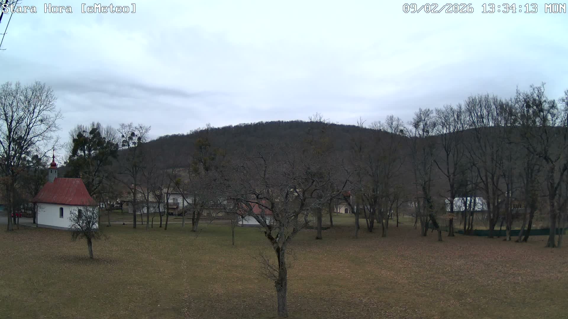 Sebechleby, Stara Hora Village Live Cam - Sebechleby, Okres Krupina, Banska Bystrica, Slovakia