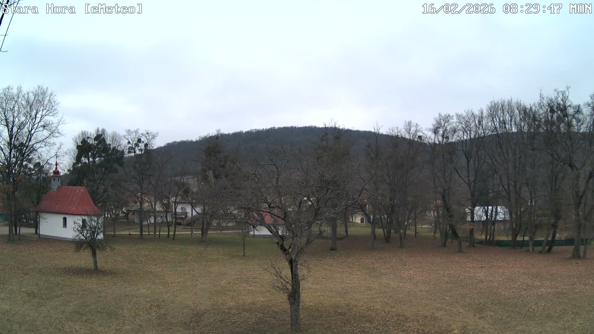 Sebechleby, Stara Hora Village Live Cam - Sebechleby, Okres Krupina, Banska Bystrica, Slovakia
