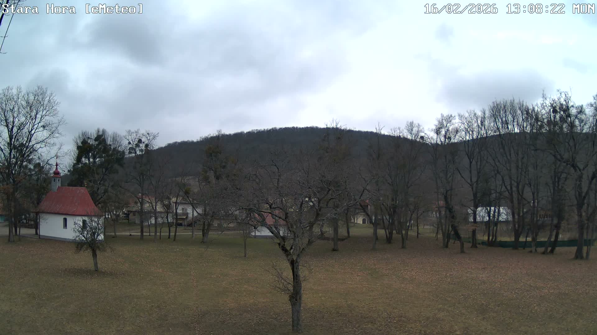 Sebechleby, Stara Hora Village Live Cam - Sebechleby, Okres Krupina, Banska Bystrica, Slovakia