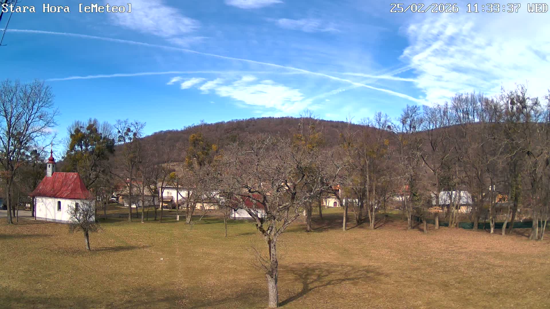 Sebechleby, Stara Hora Village Live Cam - Sebechleby, Okres Krupina, Banska Bystrica, Slovakia